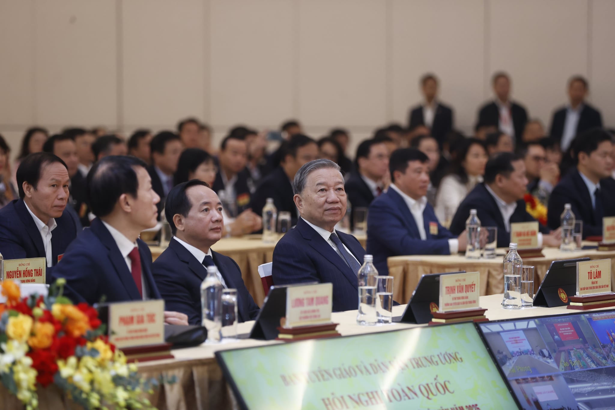 Tổng Bí thư Tô Lâm dự hội nghị toàn quốc về tuyên giáo và dân vận- Ảnh 3.