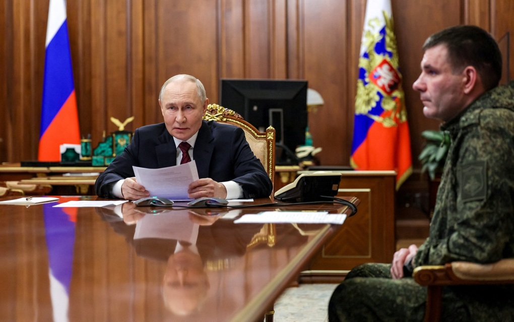 Tổng thống Putin ra tuyên bố mới về chiến dịch quân sự ở Ukraine - 1