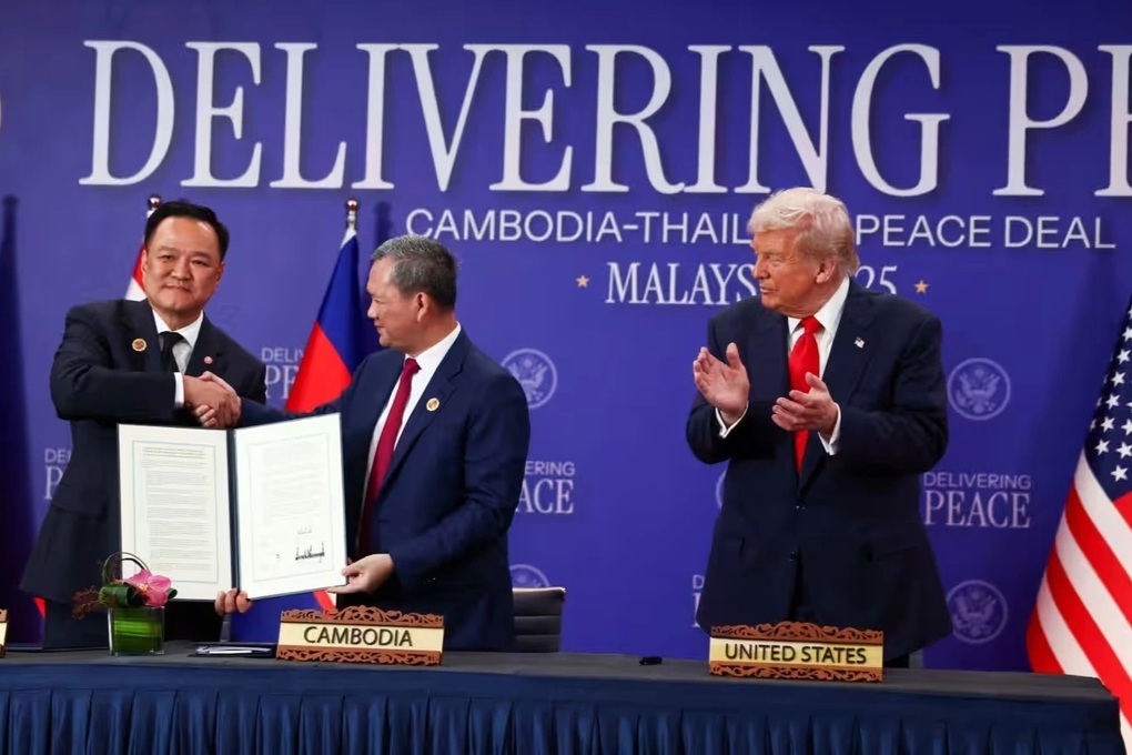 Tổng thống Trump tuyên bố Thái Lan - Campuchia ngừng bắn - 1