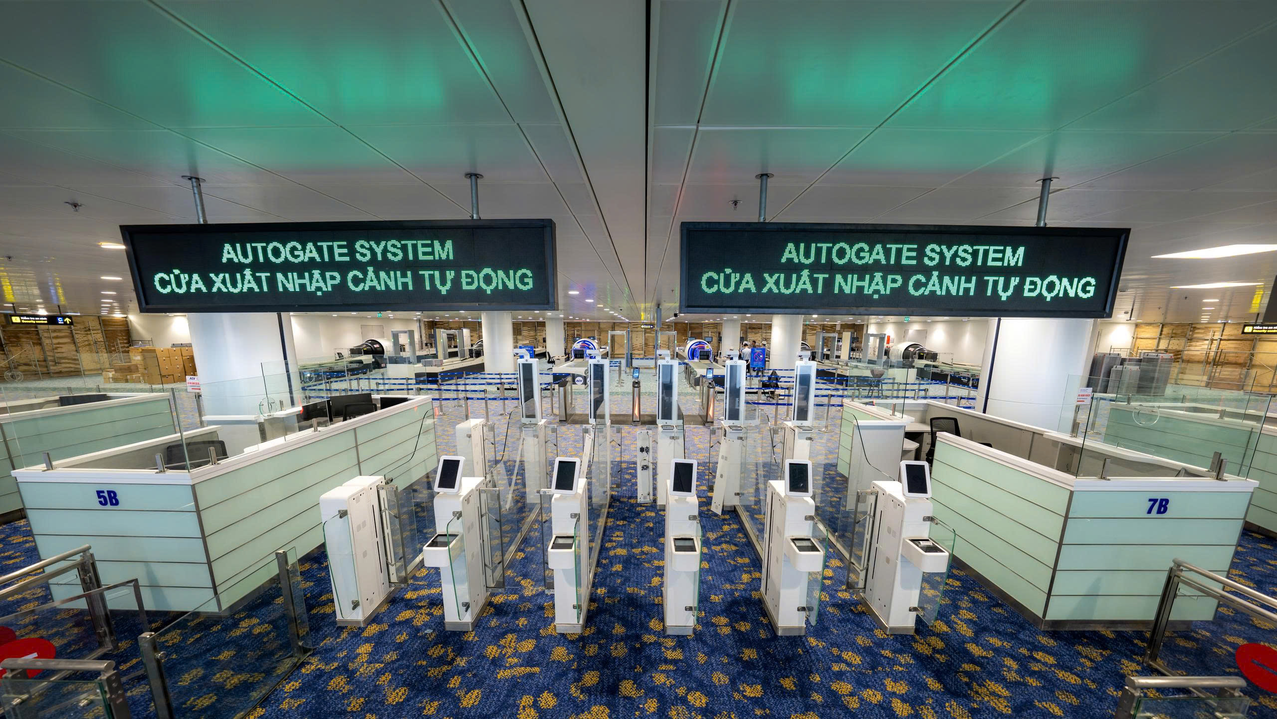 Trải nghiệm hành trình không chạm tại nhà ga T2 sân bay Nội Bài - Ảnh 1. Trải nghiệm hành trình không chạm tại nhà ga T2 sân bay Nội Bài - Ảnh 1.