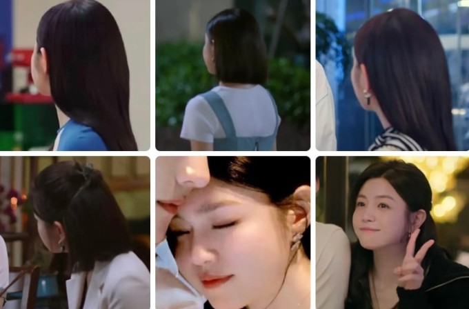 Fan chụp màn hình các cảnh phim của Nghiên Hy. Ảnh: Weibo