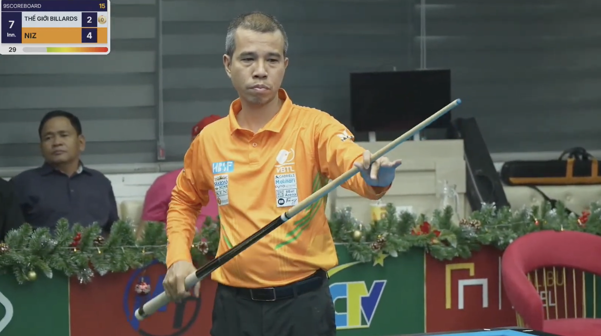 Billiards: Trần Quyết Chiến ngược dòng hấp dẫn, đánh bại Chiêm Hồng Thái- Ảnh 1.