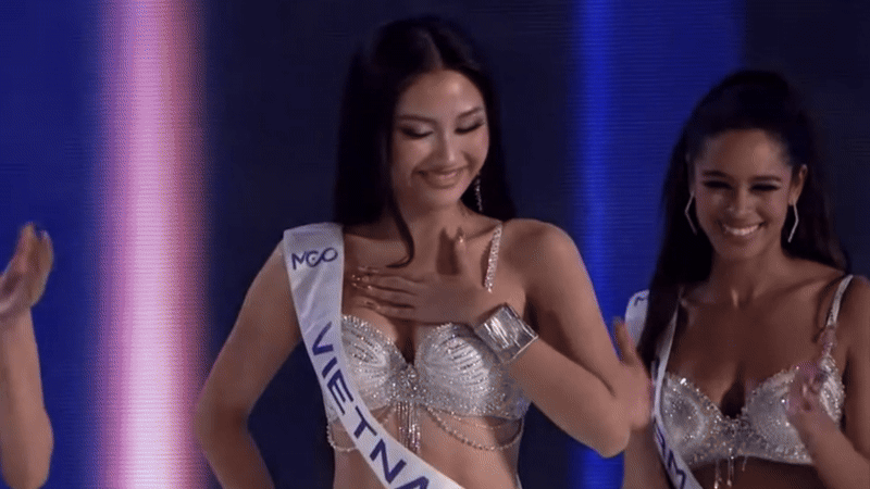 Chung kết Miss Cosmo 2025: Phương Linh chính thức lọt Top 10, diễn bikini khoe body quá đỉnh!- Ảnh 1.