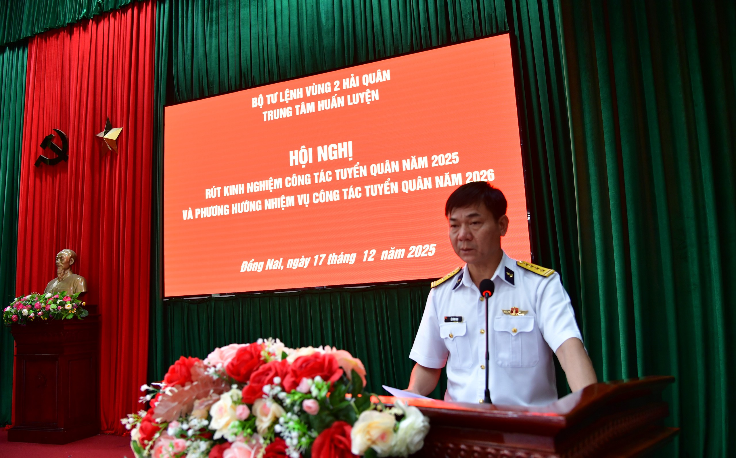 Trung tâm Huấn luyện Vùng 2 Hải quân rút kinh nghiệm công tác tuyển quân 1 img