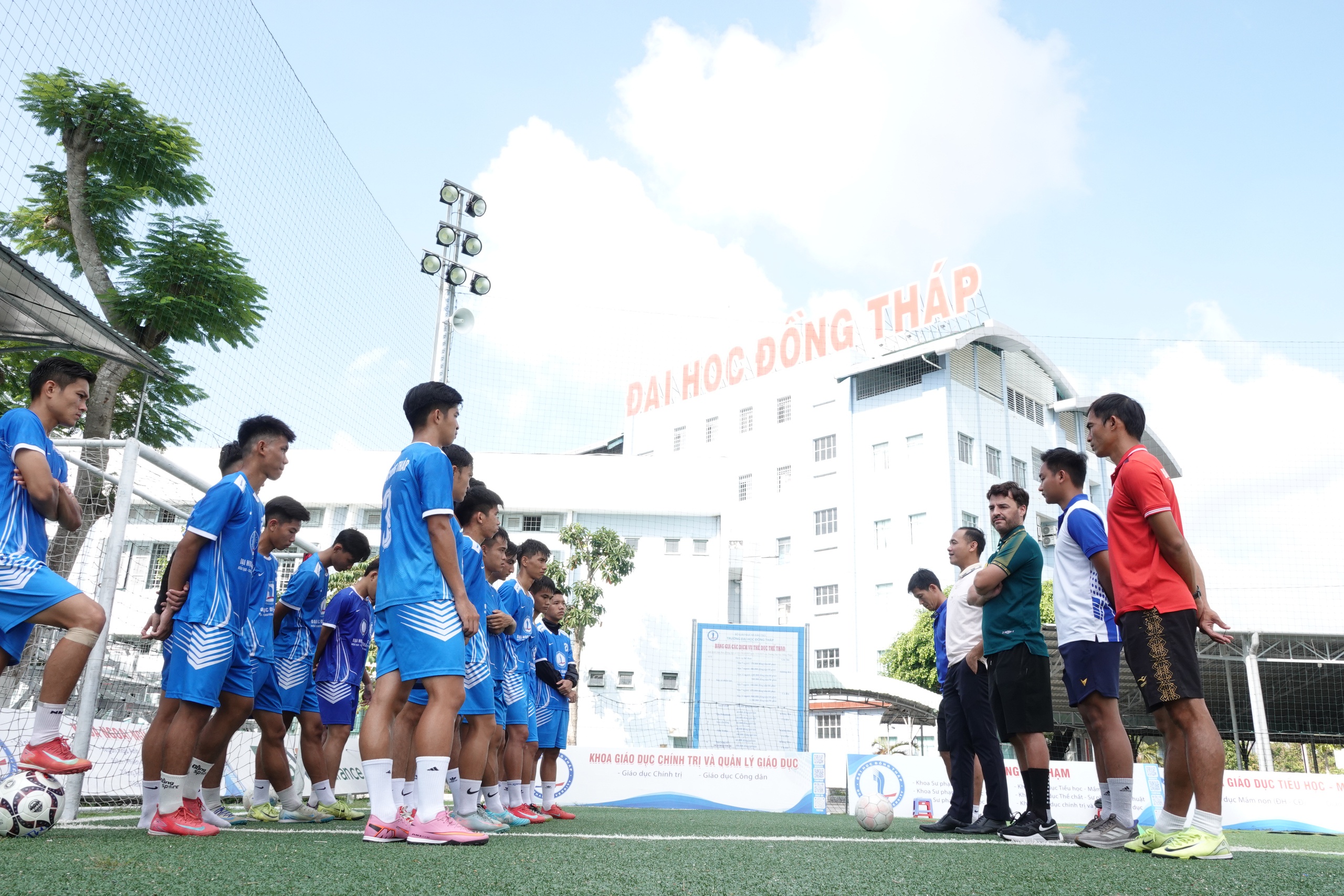 Trường ĐH Đồng Tháp quyết tâm 'lột xác' trên sân nhà- Ảnh 1.