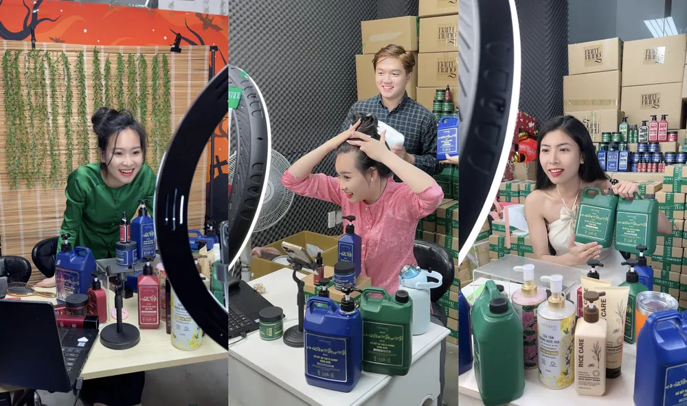 Hoạt động livestream và tiếp thị liên kết sẽ được quản lý bằng luật. Ảnh: HẠ QUYÊN IMG_6710.png