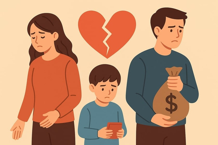 Từ 15/12, không cấp dưỡng cho con sau ly hôn có thể bị phạt đến 10 triệu đồng- Ảnh 1.