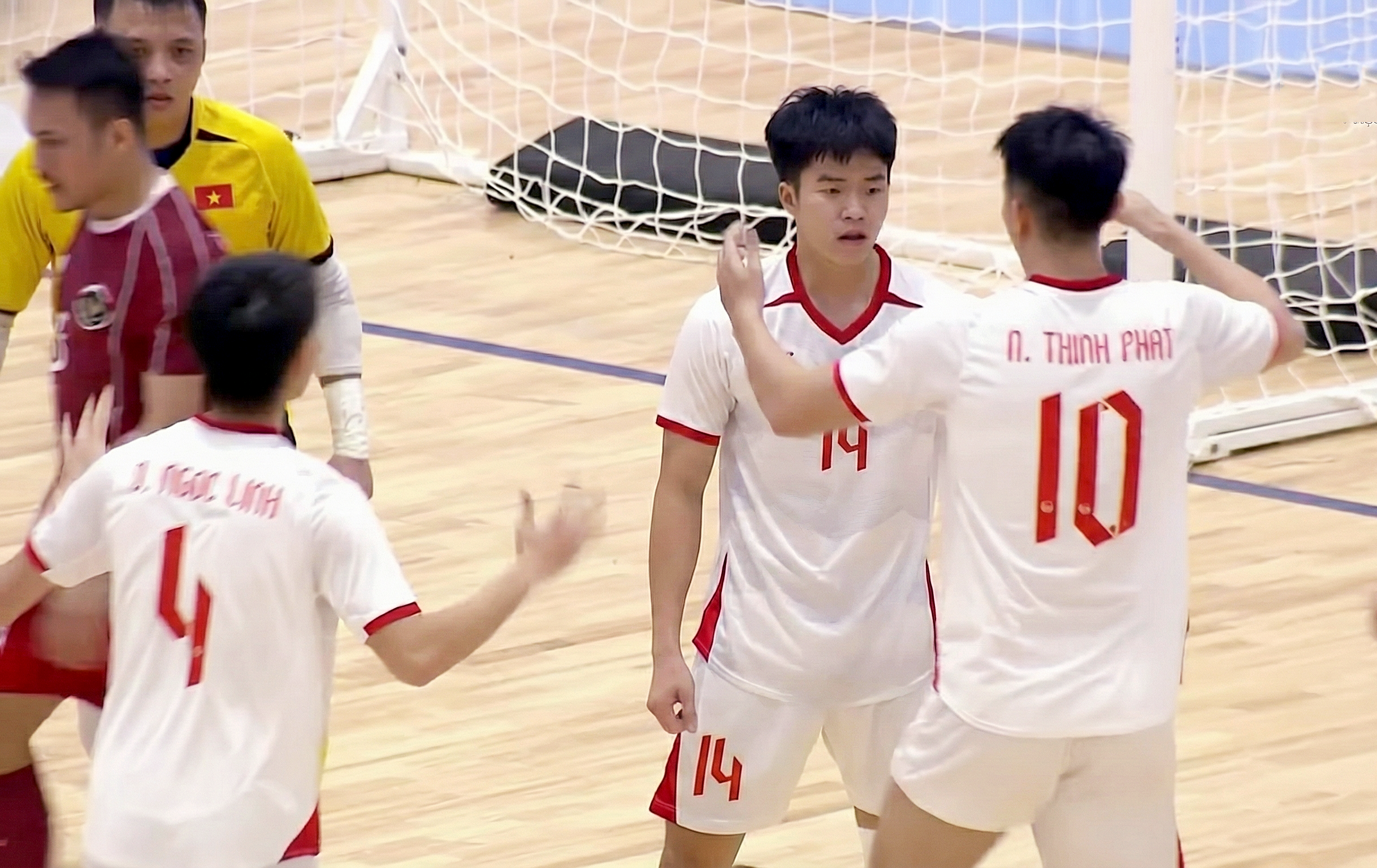 Tuyển futsal nam Việt Nam tìm lại chiến thắng tại SEA Games 33 1 Tuyển futsal nam Việt Nam tìm lại chiến thắng tại SEA Games 33 - Ảnh 1.