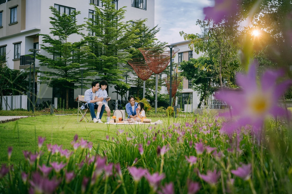 Tỷ lệ cảnh quan, tiện ích lên đến 300m2 mỗi căn tại TT City Millennia - 1