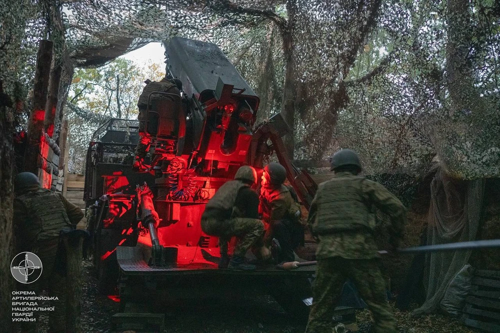 Binh sĩ Ukraine hoạt động trên chiến trường. Ảnh: TELEGRAM 5300907602789206830.jpg