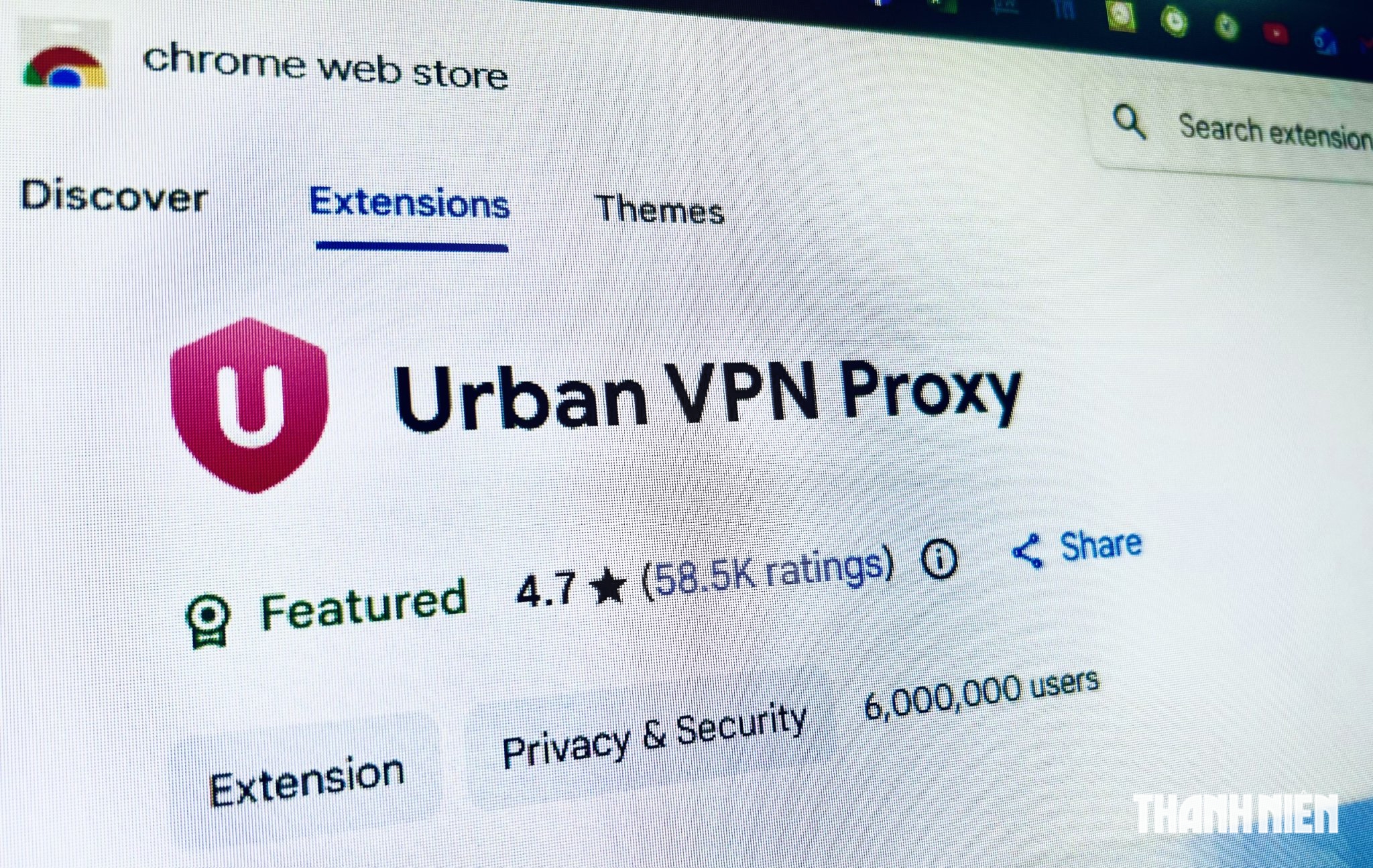 Tiện ích Urban VPN trên Chrome trộm dữ liệu ChatGPT và Gemini của hơn 7 triệu người - Ảnh 1.