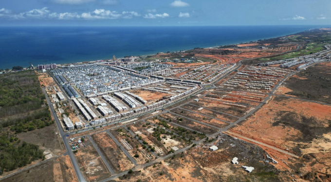 Hiện trạng dự án NovaWorld Phan Thiết tháng 4/2024. Ảnh: Xuân Hoa