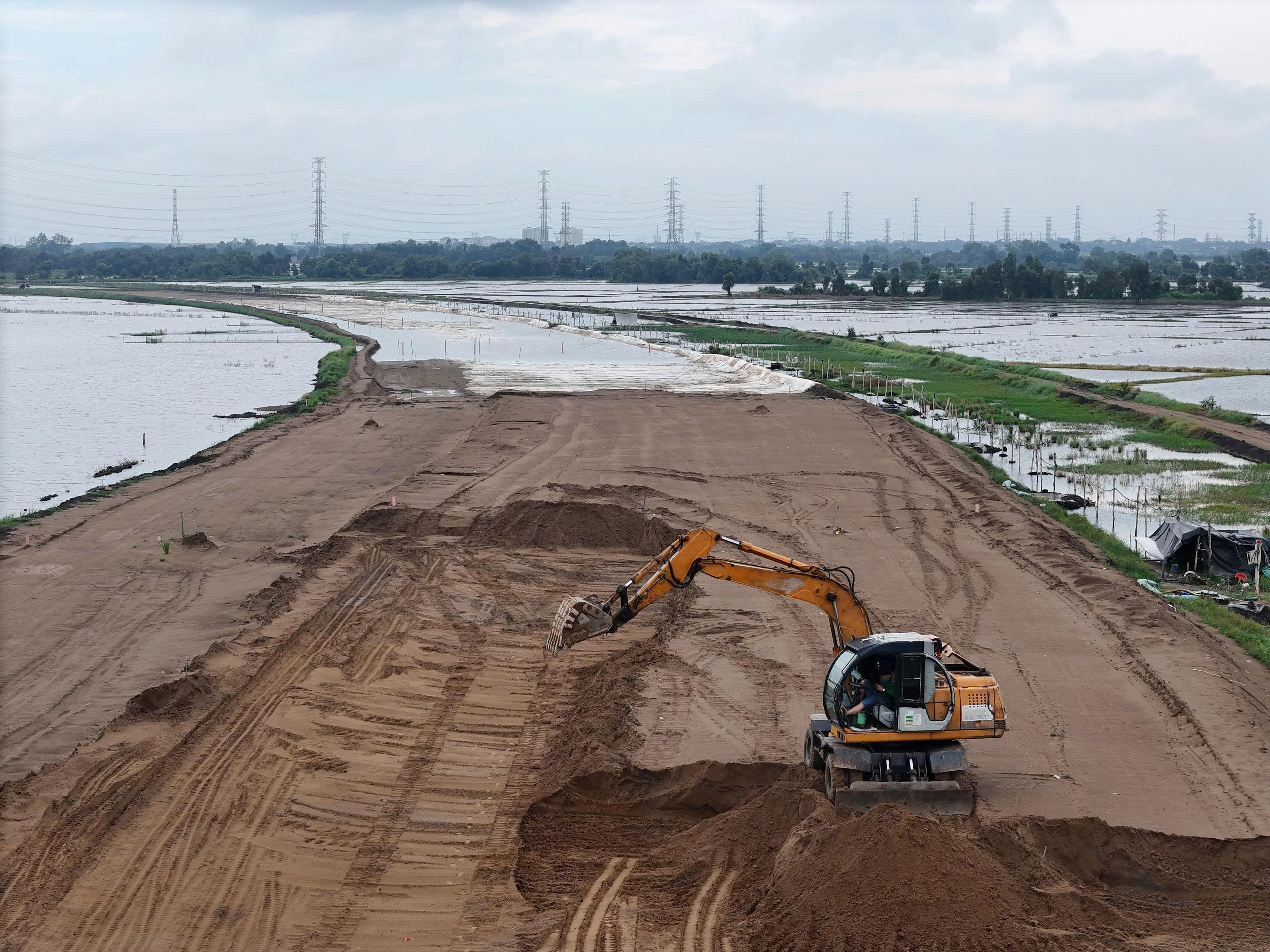 Vành đai 3 TP.HCM đoạn tuyến phía tây: 2 ban giao thông chưa đáp ứng yêu cầu tiến độ đã cam kết 1 vành đai 3 TP.HCM - Ảnh 1.