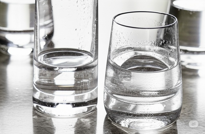 Uống không đủ nước có thể dẫn đến mệt mỏi. Ảnh được tạo bởi AI