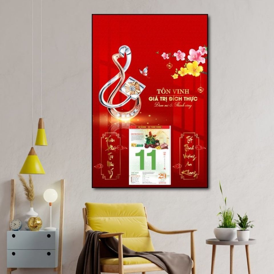 Vị trí ĐẠI KỊ khi treo lịch năm mới 2026- Ảnh 1.