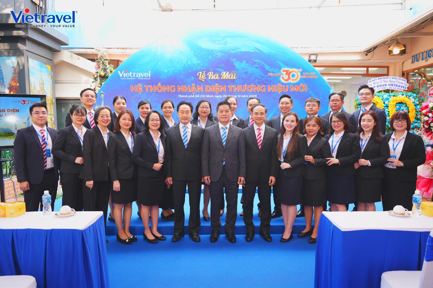 Vietravel ra mắt nhận diện thương hiệu mới, đánh dấu 30 năm phát triển- Ảnh 1.