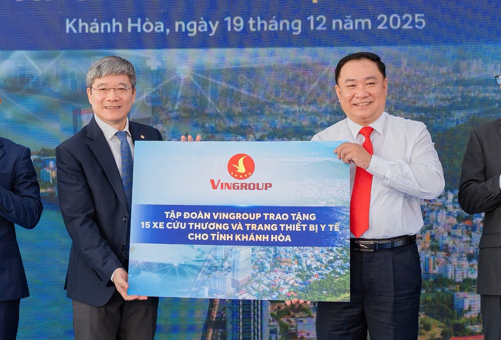 Vingroup hỗ trợ Khánh Hòa nâng cấp hệ thống cấp cứu ngoại viện - 1