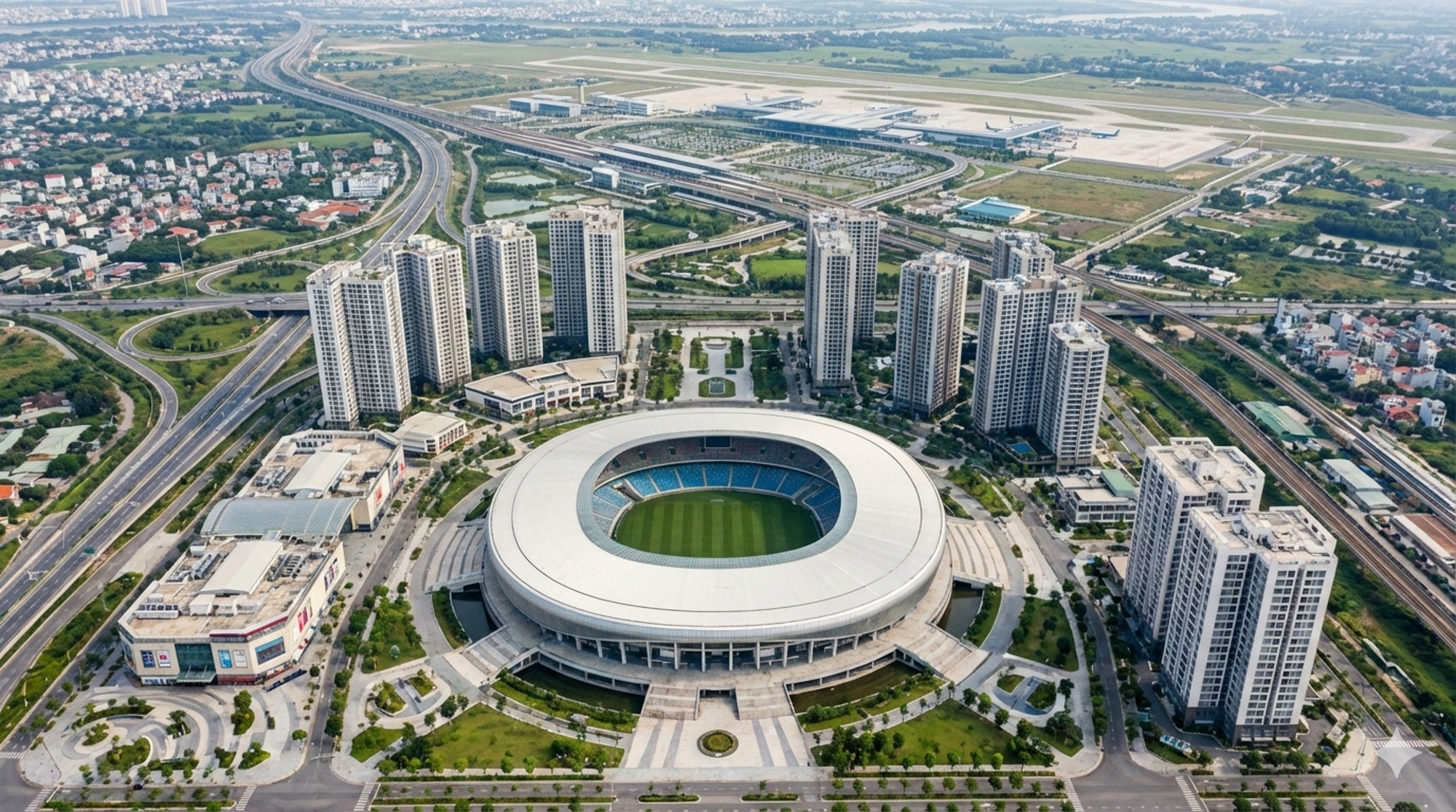 Cuộc đua siêu sân vận động: Vingroup xây sân có mái che lớn nhất thế giới, Sun Group làm sân 50.000 chỗ ngay cạnh trung tâm TPHCM- Ảnh 1.