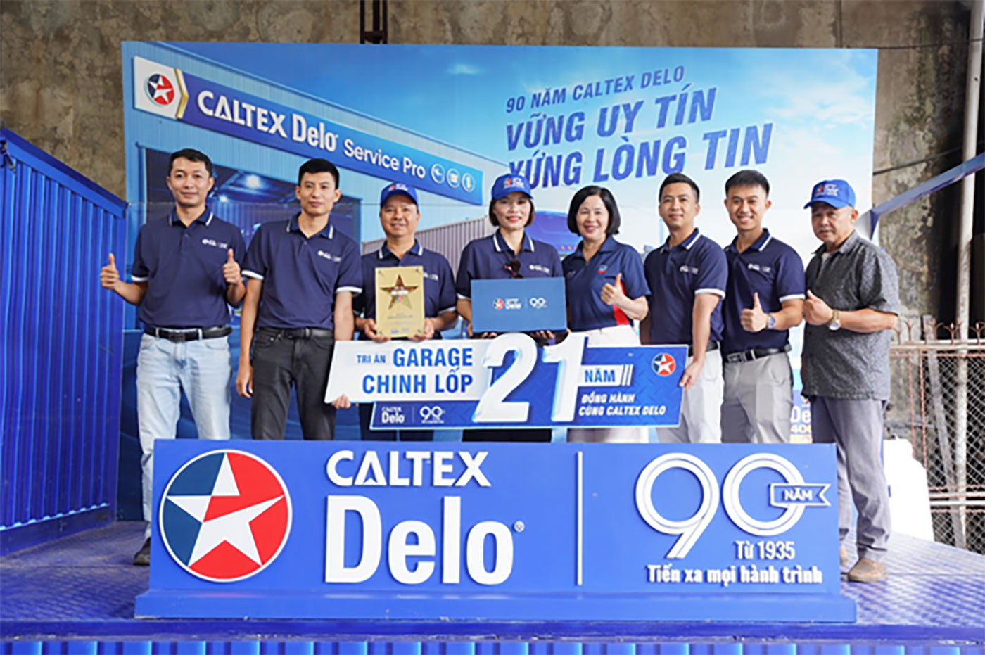 Vinh danh 165 garage danh tiếng, Caltex Delo khẳng định vị thế 90 năm uy tín 1 Vinh danh 165 garage danh tiếng, Caltex Delo khẳng định vị thế 90 năm uy tín - Ảnh 1.