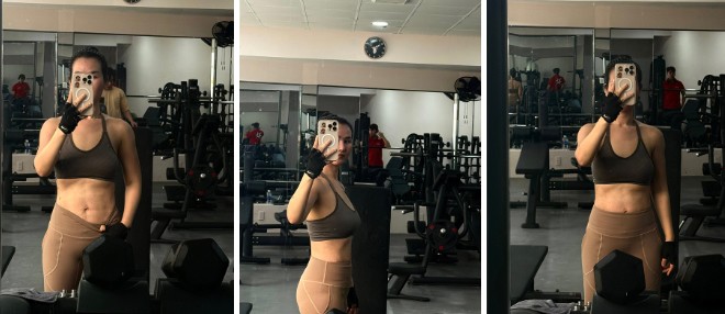 Võ Hạ Trâm đã đến phòng tập gym với body thực tế được chụp bằng "cam" thường. Nữ ca sĩ chia sẻ: "Chạy show dữ quá bây giờ mới quay lại phòng tập và bắt đầu cuộc chơi “không mỡ thừa”. Nói chứ muốn có sức để hát, để bay show điên đảo, để chăm con, để dạy học thì kiểu gì cũng phải đầu tư dinh dưỡng và thể dục thôi mọi người ạ. Sức khỏe là vàng".