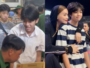 Vợ chồng Cường Đô La hạnh phúc bên 3 con, Subeo nay trổ mã như hot boy là "bản sao" của bố 16 Subeo tự dùng tiền tiết kiệm ít ỏi làm từ thiện, doanh nhân phố núi Cường Đô La xúc động khi xem hình chụp trộm của con