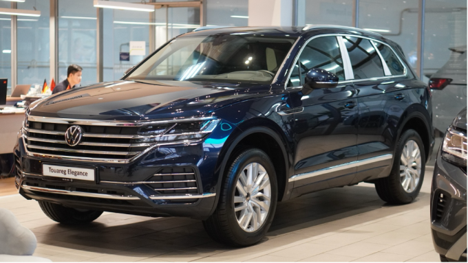 Touareg là dòng SUV cao cấp đầu bảng của Volkswagen. Ảnh: VW