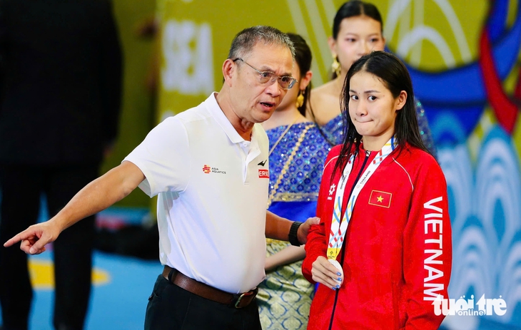 Vụ kình ngư Mỹ Tiên khóc: Không nên phê bình VĐV ở nơi đông người 1 Mỹ Tiên - Ảnh 1.