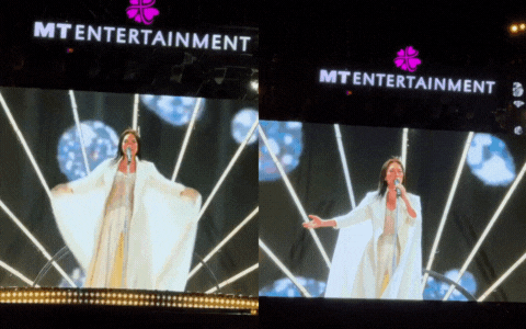 Vừa mở màn concert tại Mỹ Đình, Mỹ Tâm đã phải xin lỗi- Ảnh 1. Vừa mở màn concert tại Mỹ Đình, Mỹ Tâm đã phải xin lỗi- Ảnh 1.