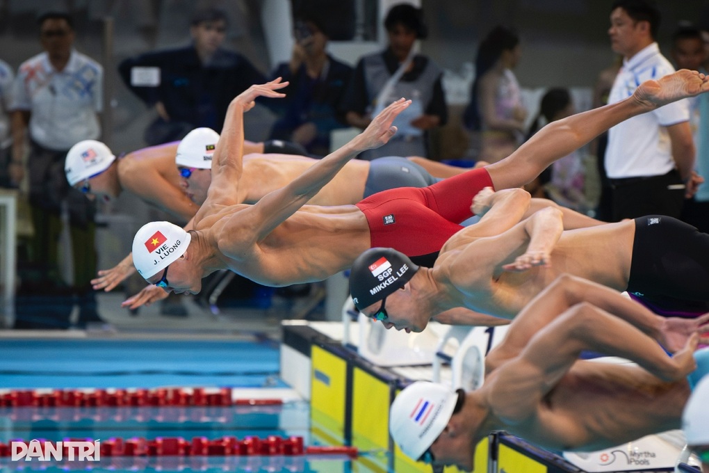 Vượt qua Thái Lan, đội tuyển bơi Việt Nam ghi dấu ấn ở SEA Games 33 - 1