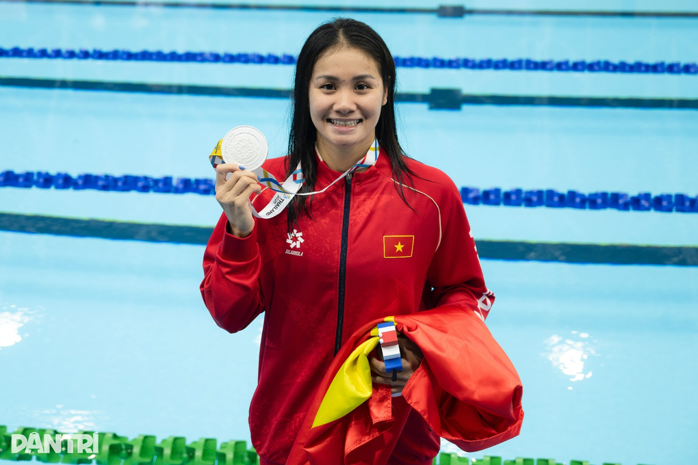 Vượt qua Thái Lan, đội tuyển bơi Việt Nam ghi dấu ấn ở SEA Games 33 - 2