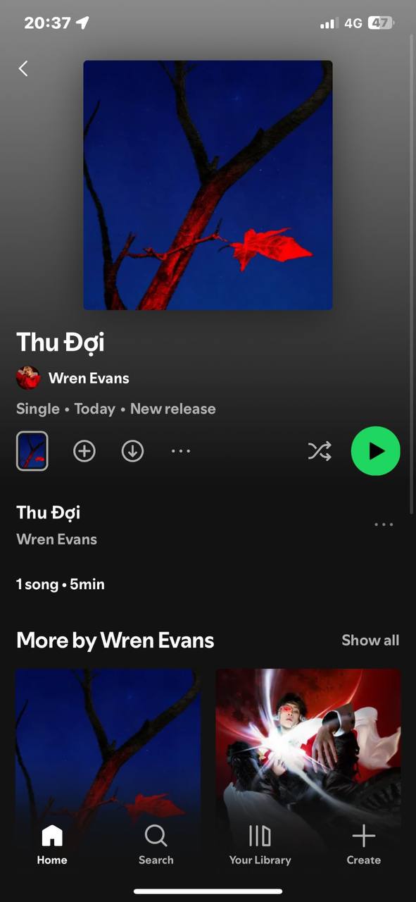 Wren Evans bất ngờ Wren Evans bất ngờ