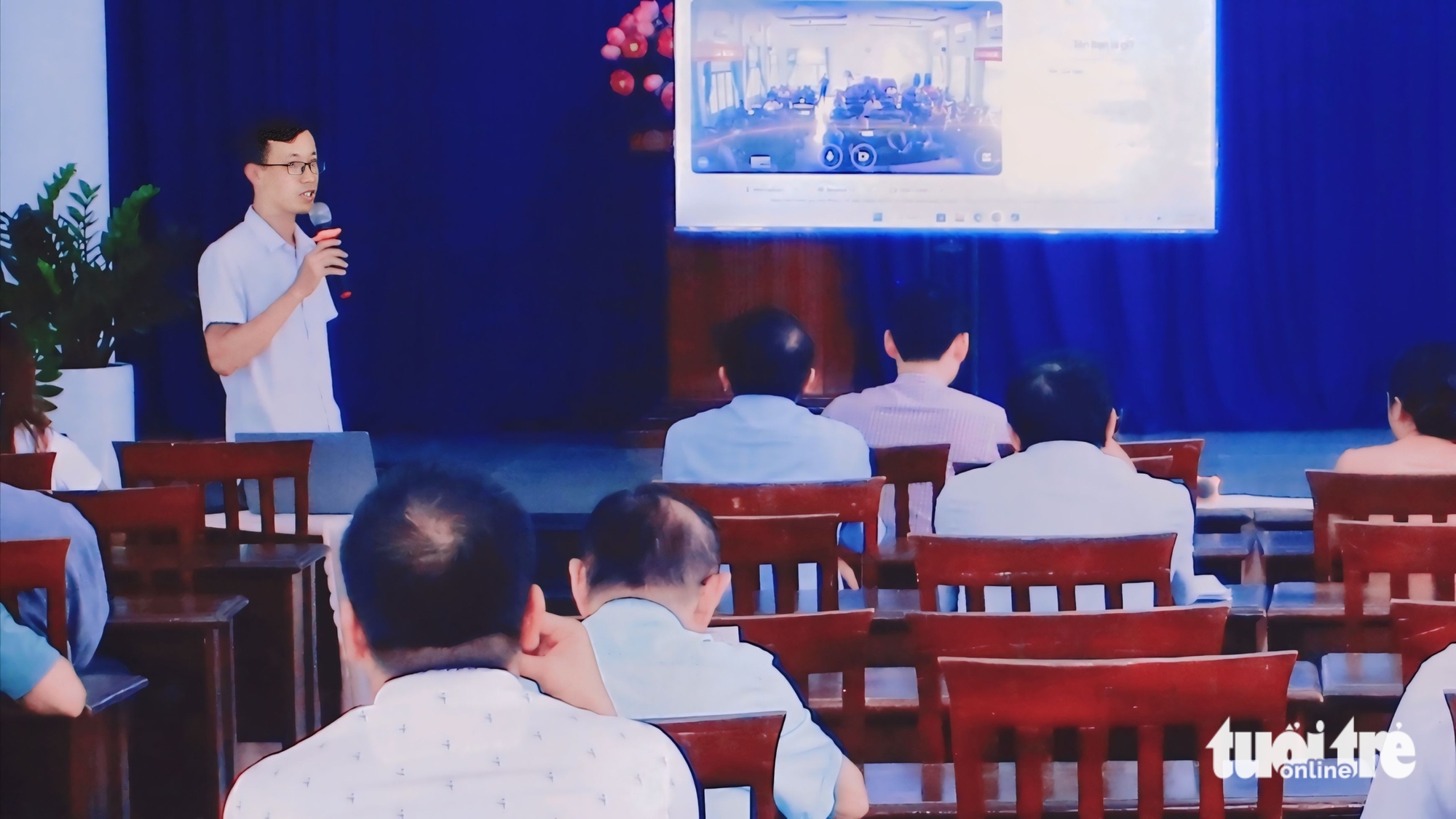 hội nghị trực tuyến - Ảnh 1.