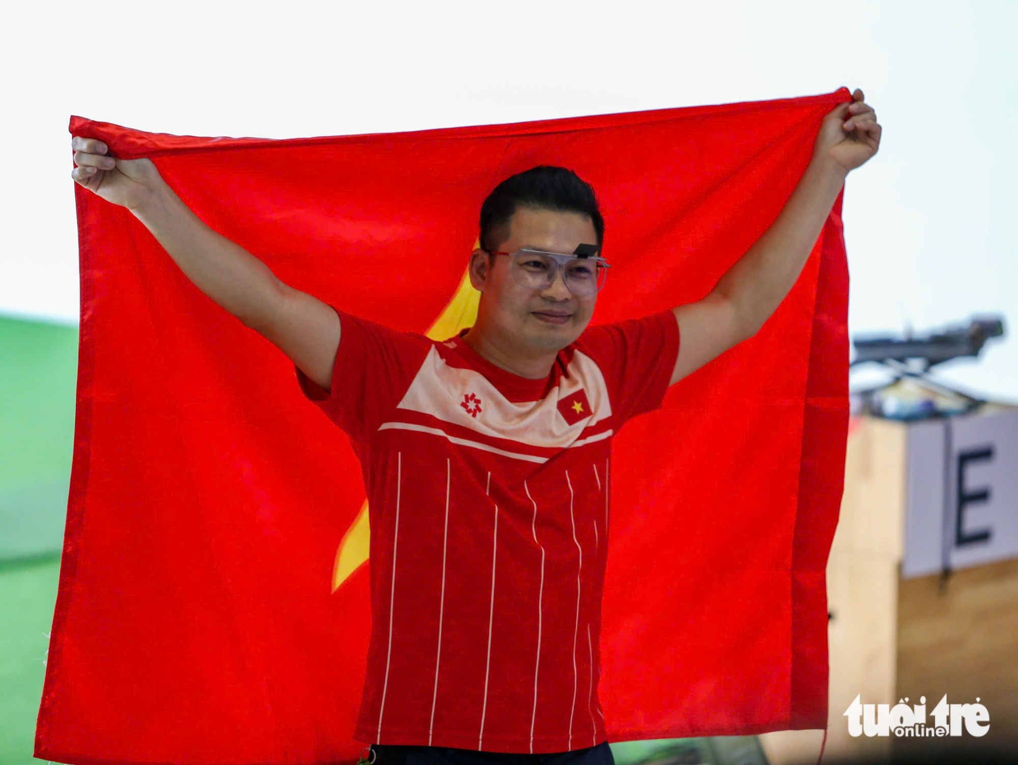 Xạ thủ 40 tuổi giành HCV, phá luôn kỷ lục SEA Games 1 Xạ thủ 40 tuổi giành HCV, phá luôn kỷ lục SEA Games - Ảnh 1.