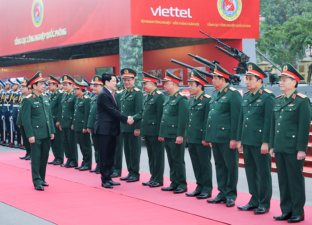 Chủ tịch nước: Làm chủ công nghệ chế tạo, sản xuất, hiện đại hóa vũ khí- Ảnh 1.