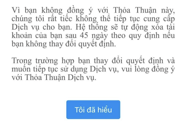 Zalo "ép" người dùng cập nhật điều khoản mới? 2 Zalo nói gì khi cập nhật điều khoản mới trên nền tảng? - Ảnh 2.
