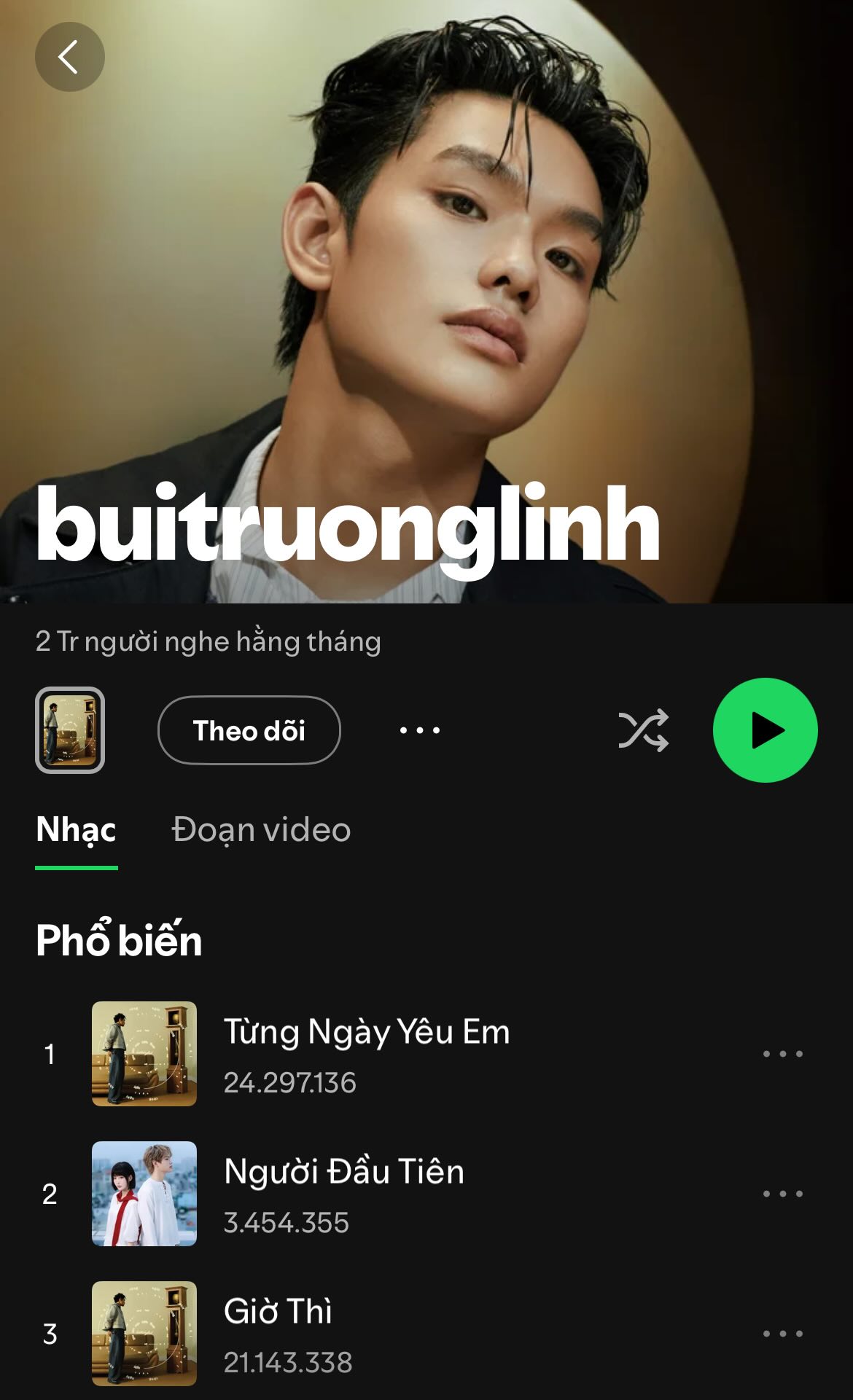 buitruonglinh tro thanh Quan quan Anh Trai Say Hi khong