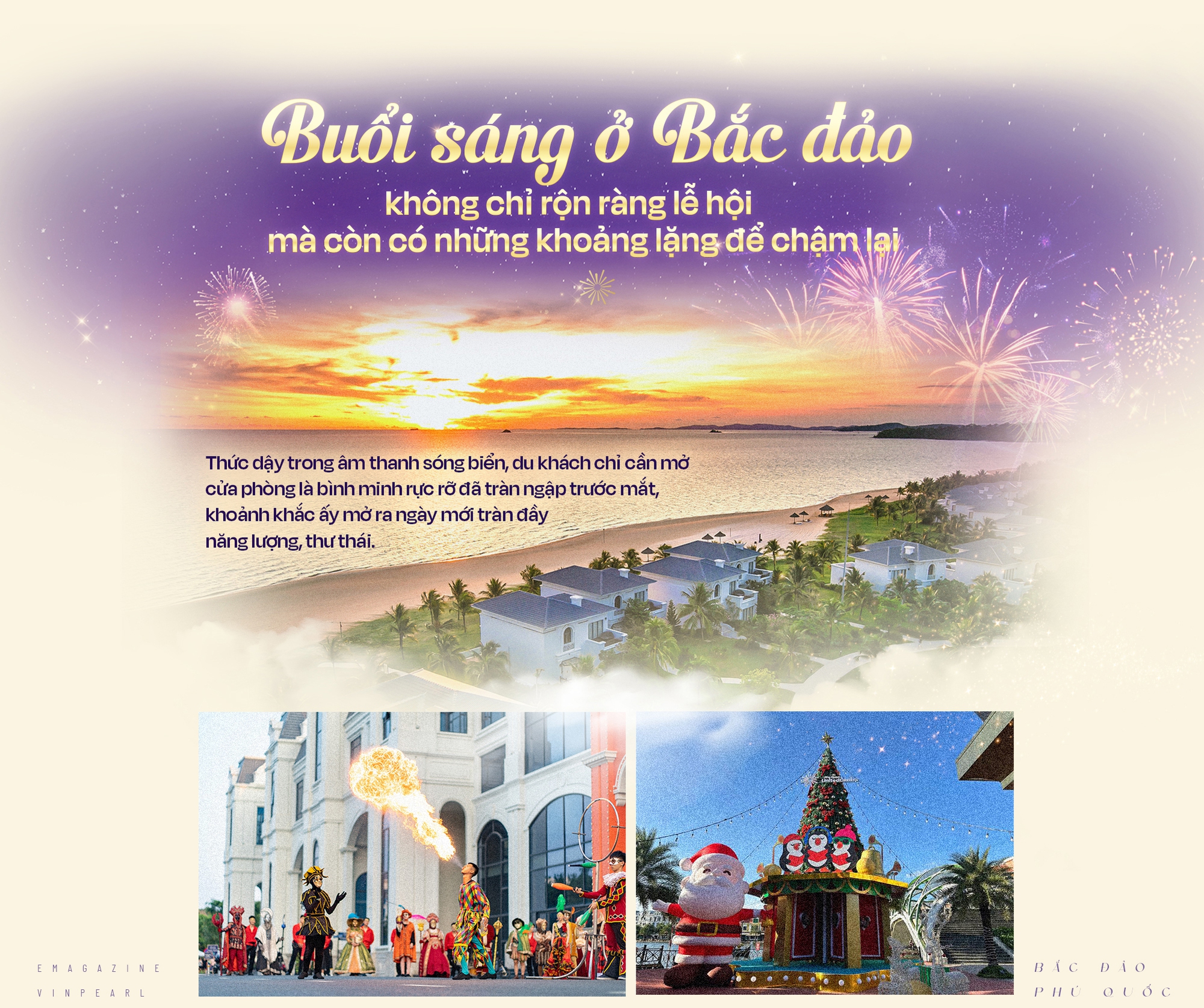 Bắc đảo Phú Quốc mùa đẹp nhất năm: từ bình minh yên ả đến đêm countdown rực rỡ- Ảnh 1.