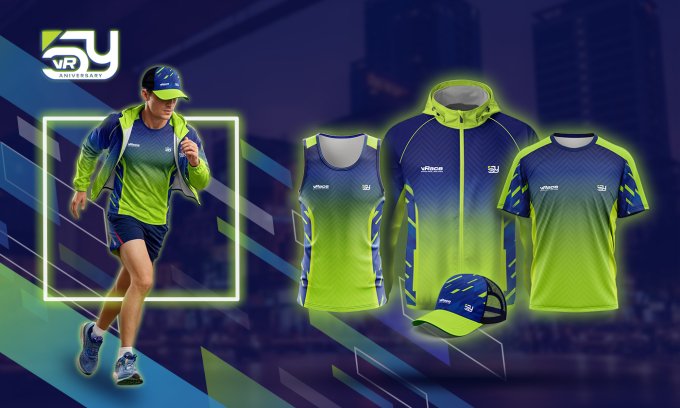 Bộ vật phẩm kỷ niệm 5 năm của vRace. Ảnh: vRace