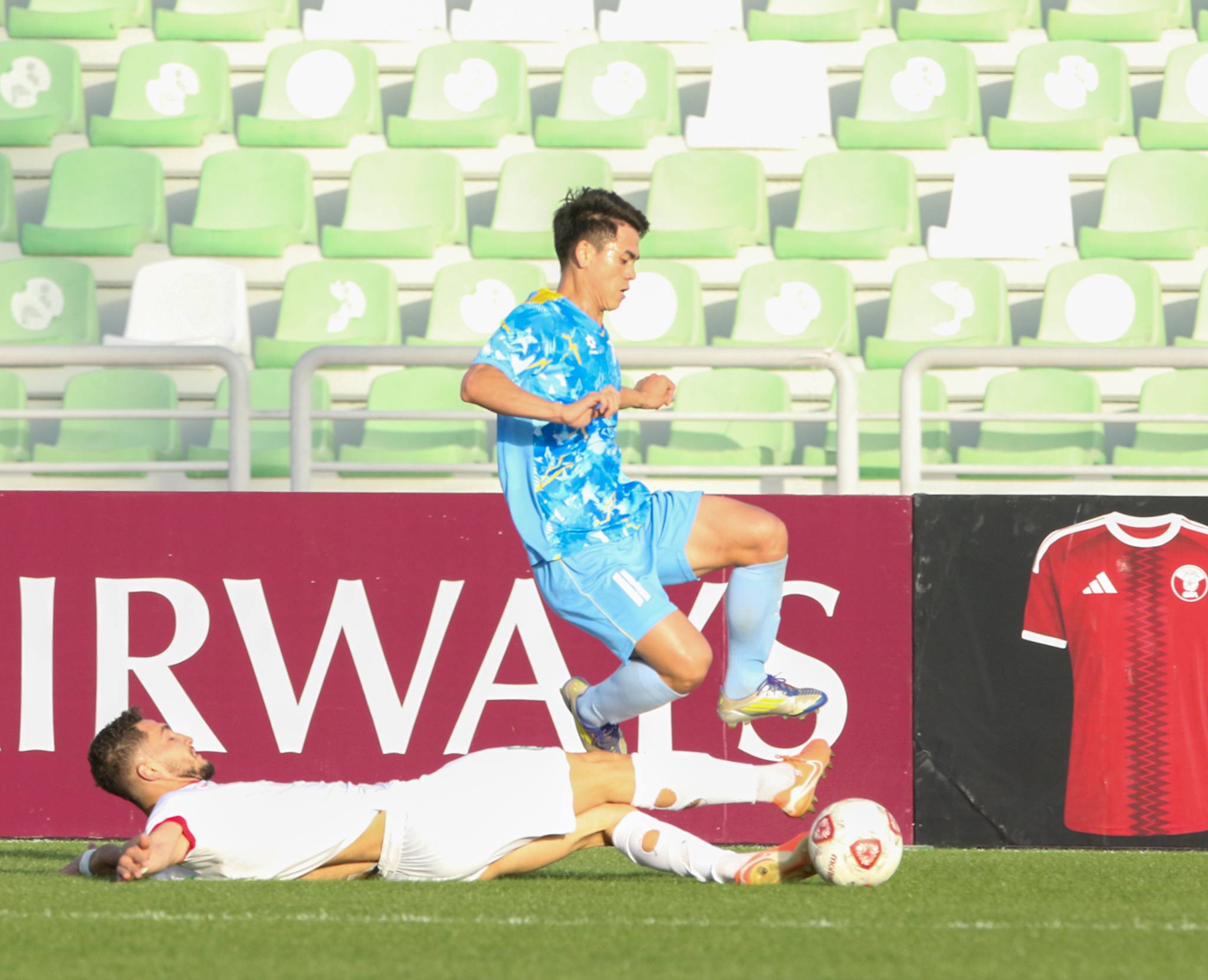 U.23 Việt Nam có thêm bài học giá trị khi thua Syria trước giải châu Á: ‘Thao trường’ đổ mồ hôi…- Ảnh 1.