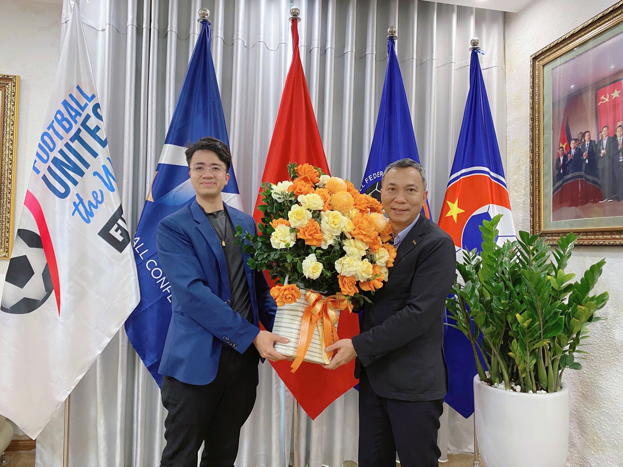 Chủ tịch VFF Trần Quốc Tuấn nói cực hay về bóng đá Việt Nam: ‘Tôi rất đỗi tự hào’- Ảnh 1.