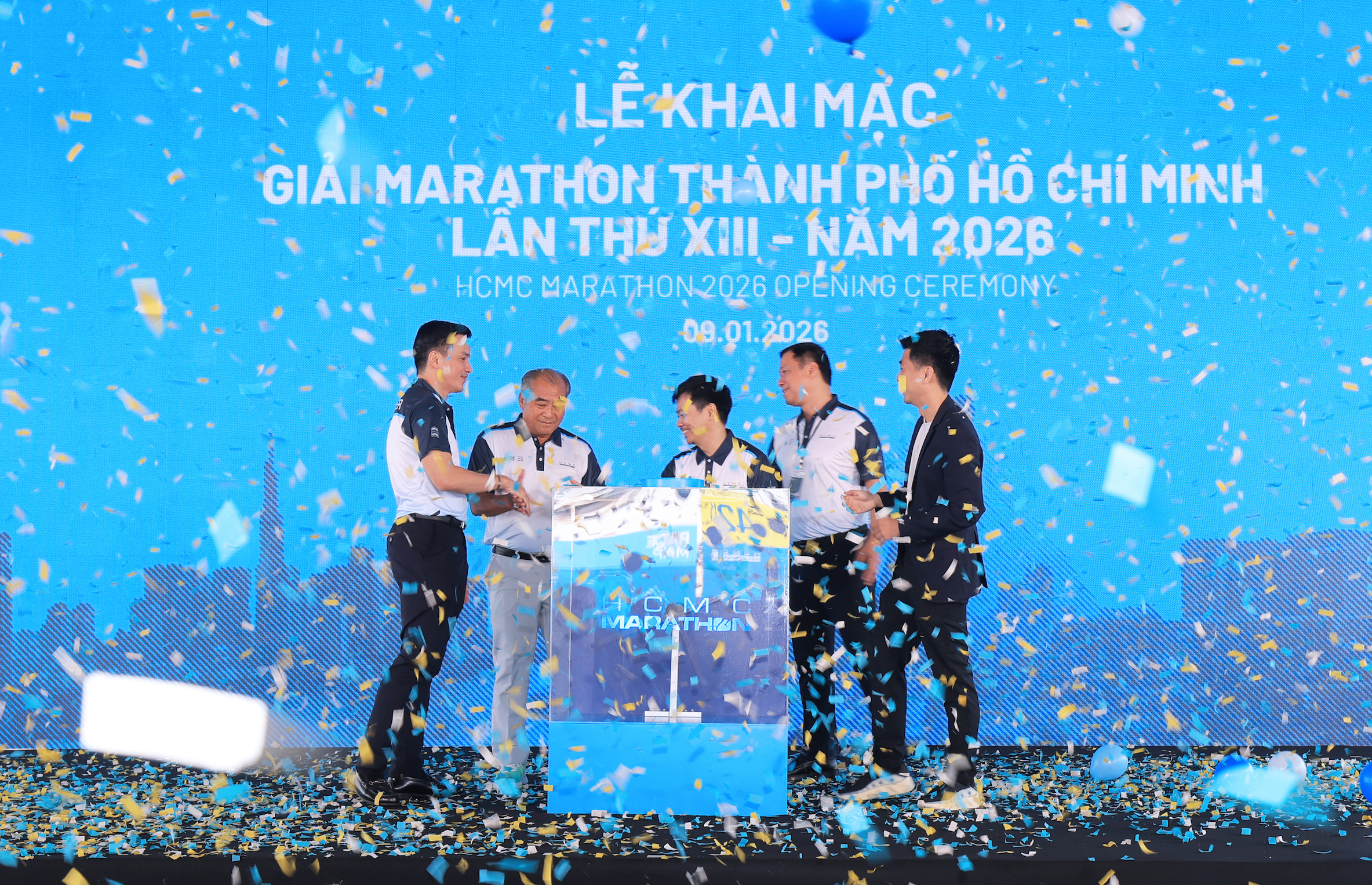 11.000 người tham dự Giải Marathon TPHCM 2026 1 11.000 người tham dự Giải Marathon TP HCM 2026 - Ảnh 1.