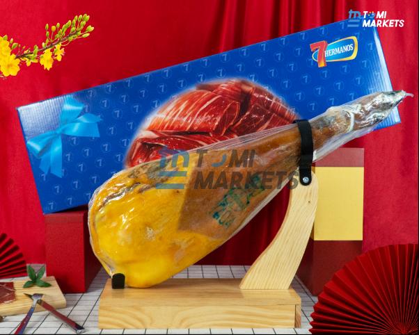 Đùi Heo Muối Iberico đẳng cấp Châu Âu về Việt Nam dịp Tết Ất Tỵ 2025- Ảnh 3. Đùi Heo Muối Iberico đẳng cấp Châu Âu về Việt Nam dịp Tết Ất Tỵ 2025- Ảnh 3.