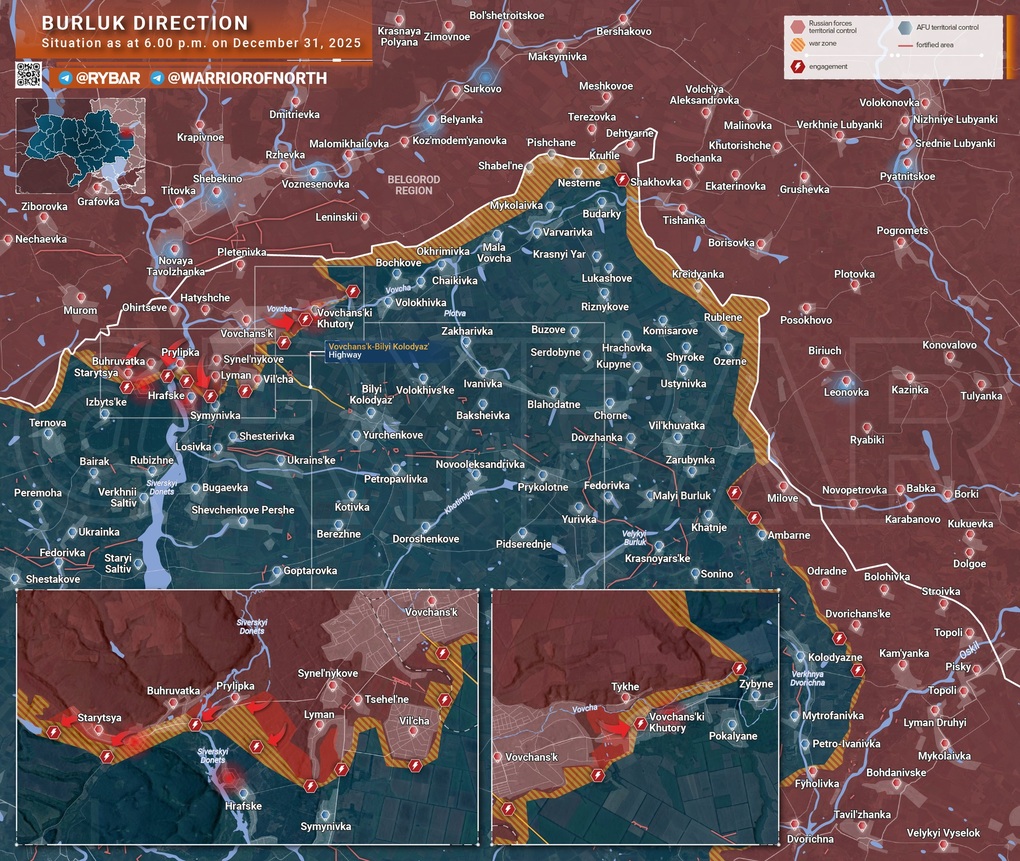 Chiến sự Ukraine 1/1: Nga bắt đầu phản đột kích ở Kupyansk - 10