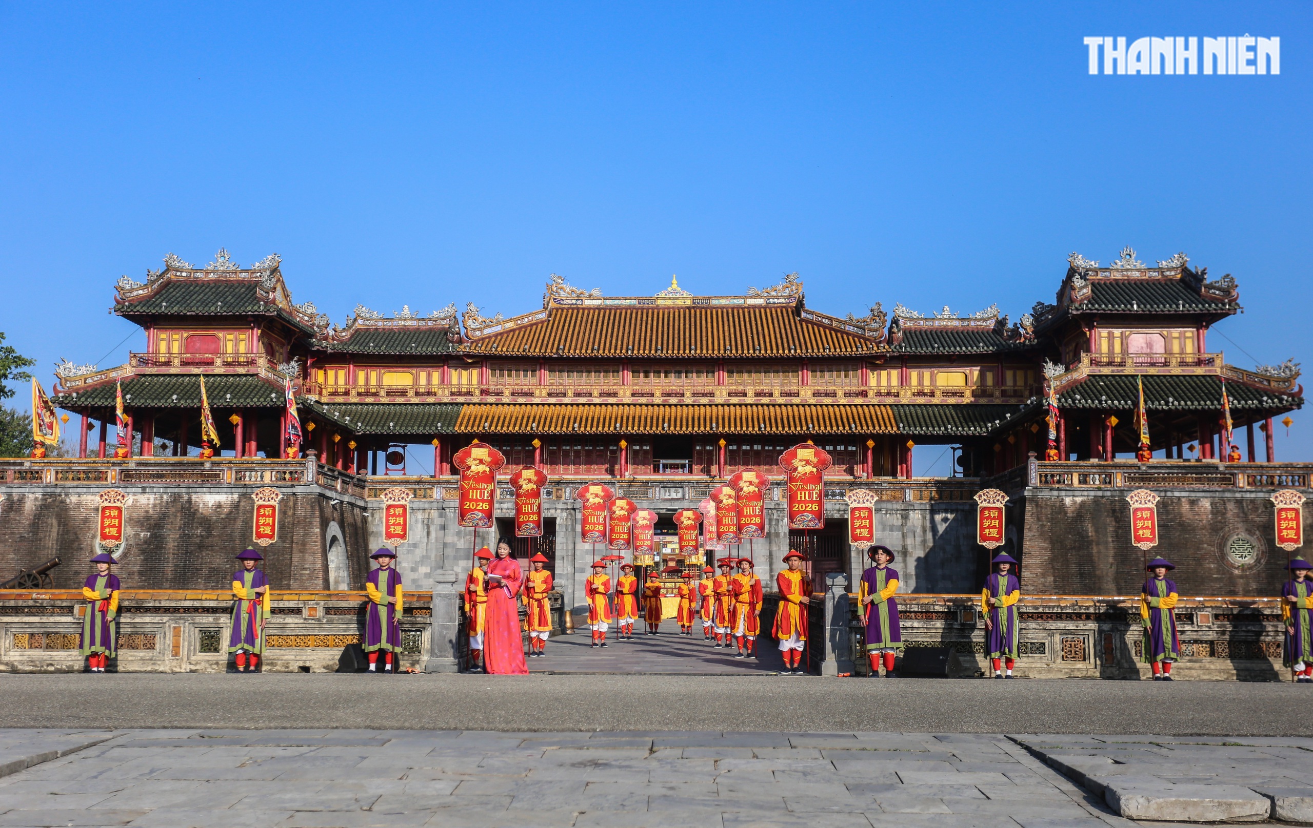 Tái hiện lễ Ban sóc triều Nguyễn, khởi động Festival Huế 2026- Ảnh 9.