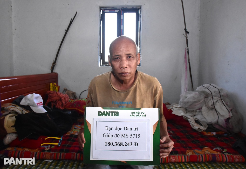 Người cha nghèo bị hoại tử chân được bạn đọc ủng hộ hơn 180 triệu đồng - 2