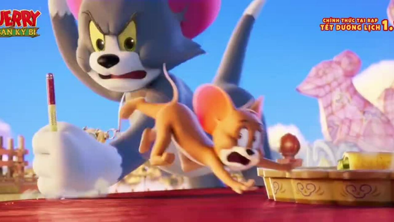 Trailer 'Tom & Jerry: Chiếc la bàn kỳ bí'