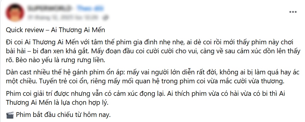 2026 mở bát với phim Việt quá xịn: Cả MXH thi nhau tung hô, nữ chính muốn chê cũng không nổi- Ảnh 5.