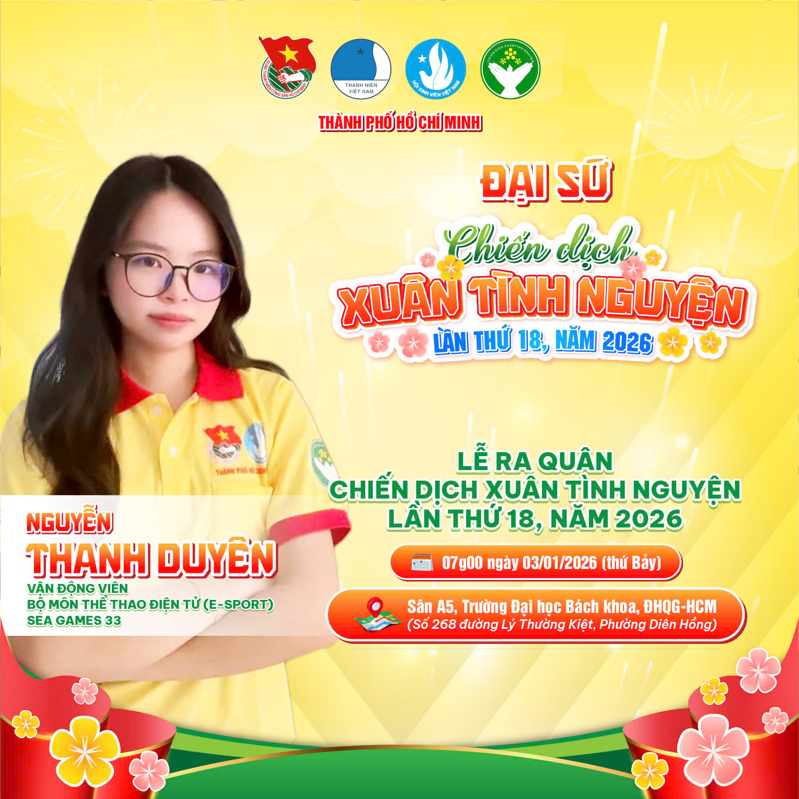 Chiến dịch Xuân tình nguyện 2026 'chốt đơn' dàn đại sứ cực chất 5 Xuân tình nguyện - Ảnh 5.