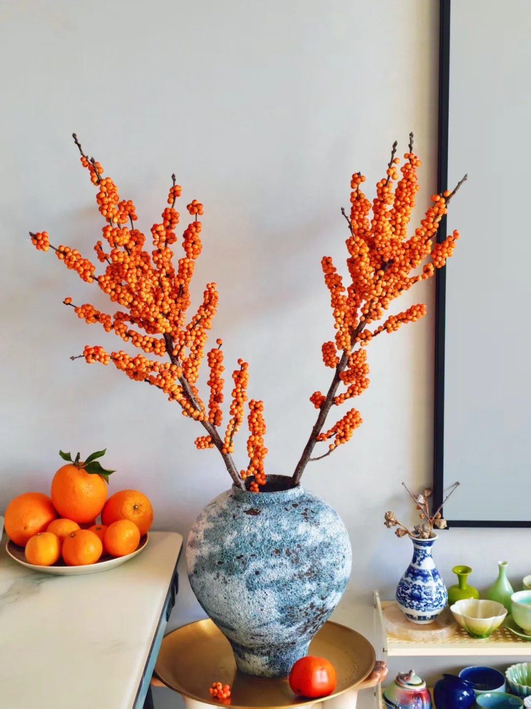 Tết đừng chỉ chơi đào, hãy thử cắm bình đào đông 