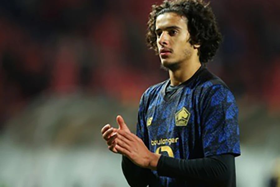 Ayyoub Bouaddi của Lille cũng là mục tiêu của MU. ẢNH: EPA mu-Ayyoub-Bouaddi.jpg